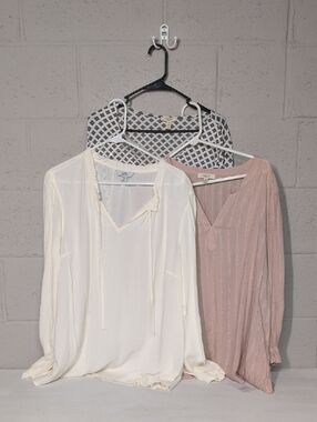 Bundle Of Women's Plus Size Long-Sleeve Spring Tops Size 1X NWT/NWOT